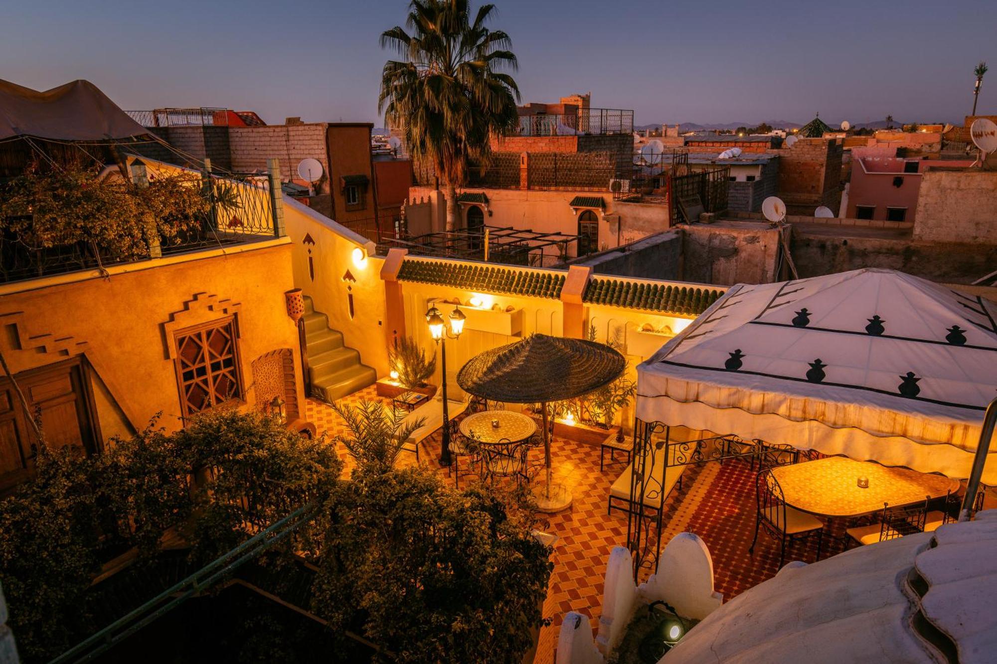 Riad Aicha Marrakech Marrákes Kültér fotó